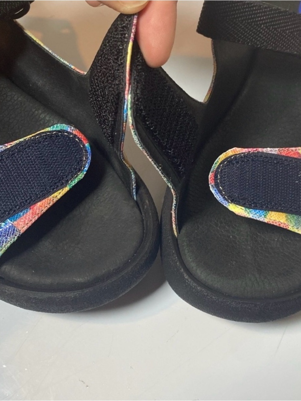 Wolky Jewel Comfort Sandal Women’s 38 (6.75-7.5) Multicolor Leather Strappy Shoe - Picture 6 of 8
